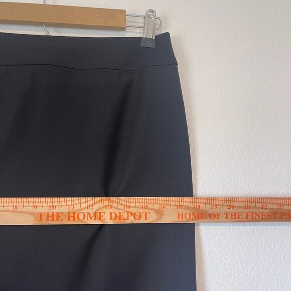 Talbots Black Pencil Skirt Womens 4 Lined Wool Blend Suiting Office Career Work - Picture 4 of 10
